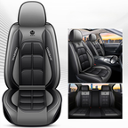 Funda de Auto Universal Magnus en Cuero Legítimo con Airbag +REGALOS: Alfombras de Cuero y Funda de Volante